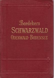 SCHWARZWALD, ODENWALD, BODENSEE; Handbuch Fr Reisende