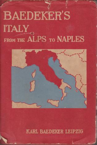 ITALY FROM THE ALPS TO NAPLES; Abridged Handbook for Travellers