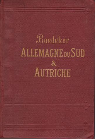 ALLEMAGNE DU SUD ET AUTRICHE; Manuel Du Voyageur