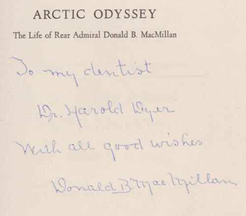 ARCTIC ODYSSEY; The Life of Rear Admiral Donal B. MacMillan