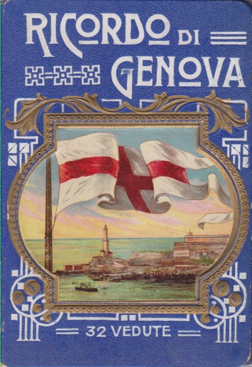 RICORDO DI Genova; 32 Vedute