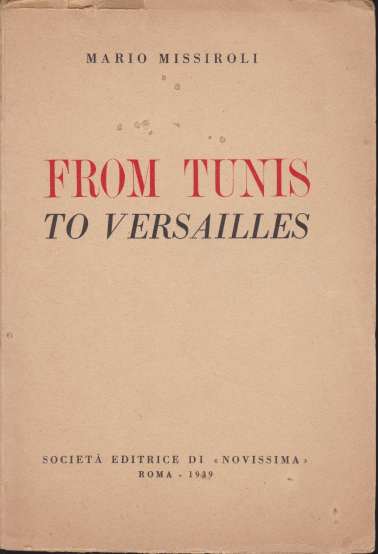 Image for FROM TUNIS TO VERSAILLES FROM TUNIS TO VERSAILLES