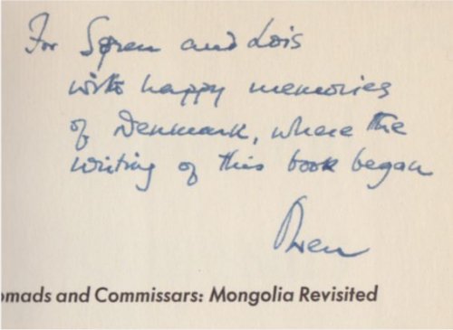 NOMADS AND COMMISSARS; Mongolia Revisited