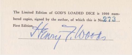 GOD'S LOADED DICE; Alaska 1897-1930