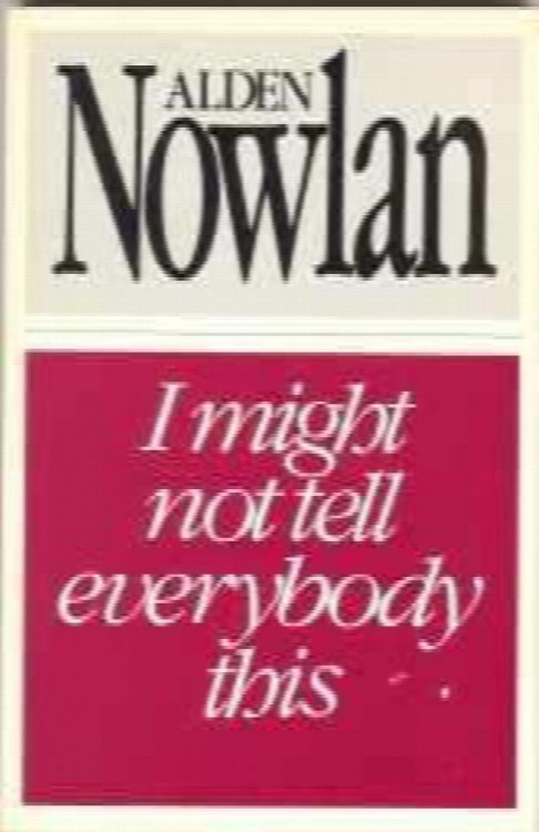 Image for I MIGHT NOT TELL EVERYBODY THIS; I MIGHT NOT TELL EVERYBODY THIS;
