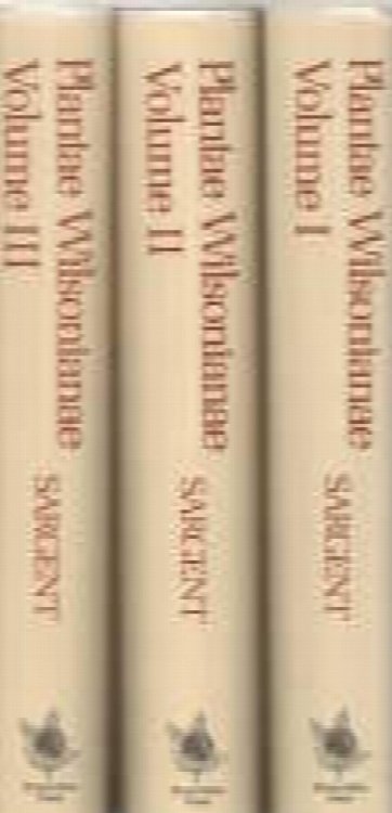Plantae Wilsonianae: An Enumeration of the Woody Plants Collected in Western China (Publications of the Arnold Arboretum, No. 4.) 3 volumes