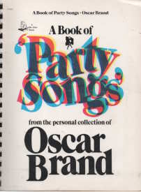 Image for A Book of Party Songs' From the Personal Collection of Oscar Brand A Book of Party Songs' From the Personal Collection of Oscar Brand