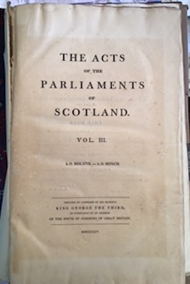 Image for The acts of the Parliaments of Scotland,MDLXVII (1567)- MCXCII (1593; Vol. 3 The acts of the Parliaments of Scotland,MDLXVII (1567)- MCXCII (1593; Vol. 3