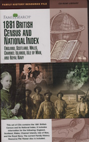 Image for 1881 British census and national index : England, Scotland, Wales, Channel Islands, Isle of Man, and Royal Navy 1881 British census and national index : England, Scotland, Wales, Channel Islands, Isle of Man, and Royal Navy