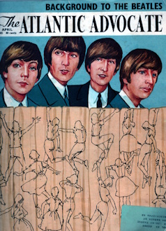 Image for Background to the Beatles; The Atlantic Advocate; April,1965 Background to the Beatles; The Atlantic Advocate; April,1965