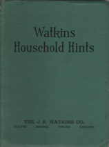 Image for Watkins household hints Watkins household hints