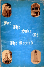 Image for For the sake of the record; signed copy For the sake of the record; signed copy