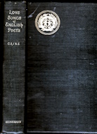 Image for Love songs of English poets, 1500-1800, limited edition Love songs of English poets, 1500-1800, limited edition