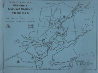 Image for Surface mine pond fishery management program; Establishment and Management of Sport Fisheries in Surface Mine Ponds near Grand Lake Surface mine pond fishery management program; Establishment and Management of Sport Fisheries in Surface Mine Ponds near Grand Lake