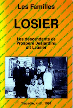 Les descendantes et descendants de Prospere Desjardins dit Lausier: