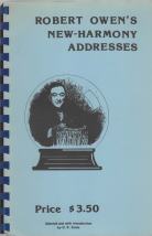 Image for ROBERT OWEN'S NEW HARMONY ADDRESSES; A Comipilation ROBERT OWEN'S NEW HARMONY ADDRESSES; A Comipilation