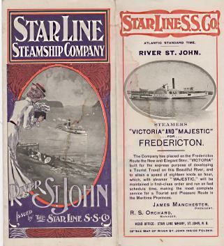 Image for STAR LINE STEAMSHIP COMPANY; River St. John. STAR LINE STEAMSHIP COMPANY; River St. John.