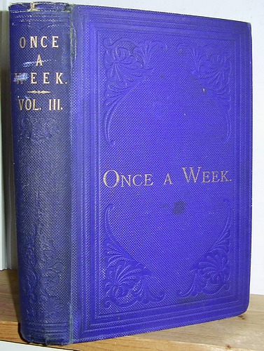 Image for Once a Week, Volume III (3), June - December 1860 Once a Week, Volume III (3), June - December 1860