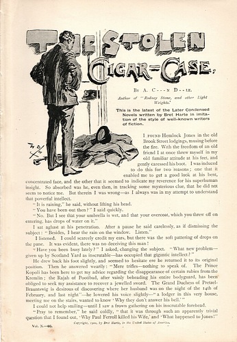 Image for The Stolen Cigar Case The Stolen Cigar Case