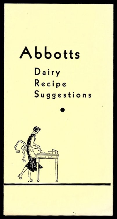Image for ABBOTTS DAIRY RECIPE SUGGESTIONS ABBOTTS DAIRY RECIPE SUGGESTIONS