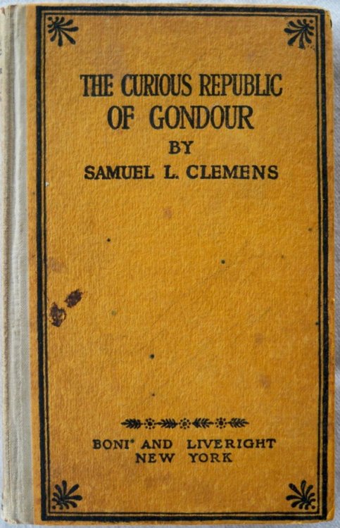 Image for THE CURIOUS REPUBLIC OF GONDOUR, AND OTHER WHIMSICAL SKETCHES THE CURIOUS REPUBLIC OF GONDOUR, AND OTHER WHIMSICAL SKETCHES