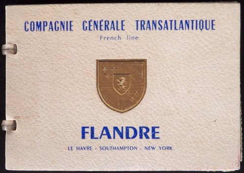 Image for FLANDRE: LE HAVRE - SOUTHAMPTON - NEW YORK FLANDRE: LE HAVRE - SOUTHAMPTON - NEW YORK
