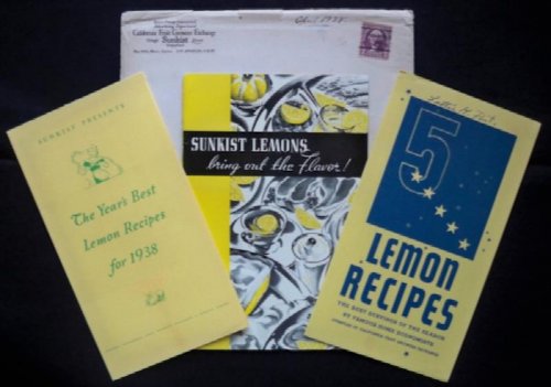 Image for SUNKIST RECIPES PACKET SUNKIST RECIPES PACKET