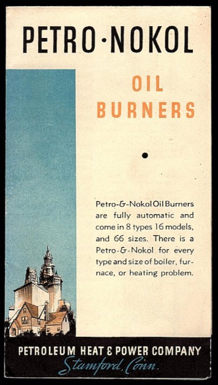 Image for PETRO-NOKOL OIL BURNERS PETRO-NOKOL OIL BURNERS