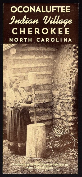 Image for OCONALUFTEE INDIAN VILLAGE CHEROKEE, NORTH CAROLINA OCONALUFTEE INDIAN VILLAGE CHEROKEE, NORTH CAROLINA