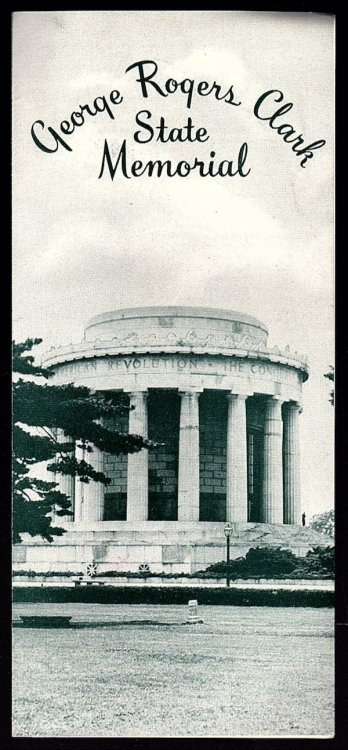 Image for GEORGE ROGERS CLARK STATE MEMORIAL (MEMORIAL PUBLICATION, NO. 5) GEORGE ROGERS CLARK STATE MEMORIAL (MEMORIAL PUBLICATION, NO. 5)