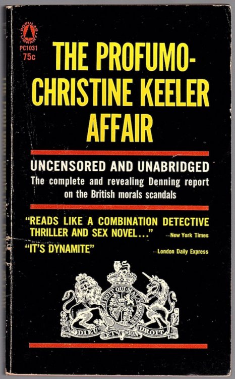 THE PROFUMO-CHRISTINE KEELER AFFAIR