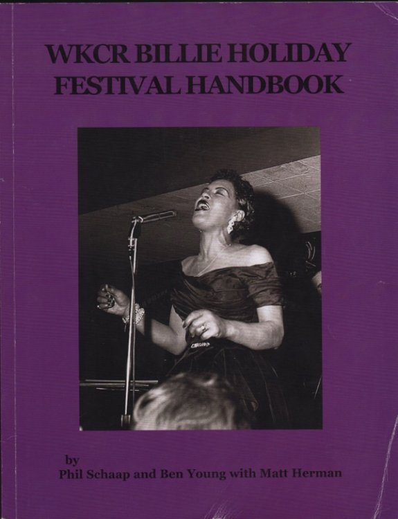 Image for BILLIE HOLIDAY FESTIVAL HANDBOOK (COVER TITLE: WKCR BILLIE HOLIDAY FESTIVAL HANDBOOK) BILLIE HOLIDAY FESTIVAL HANDBOOK (COVER TITLE: WKCR BILLIE HOLIDAY FESTIVAL HANDBOOK)