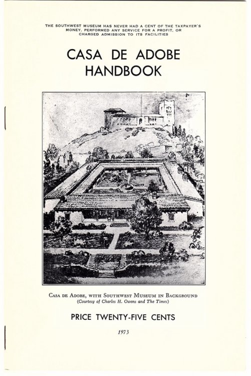 Image for CASA DE ADOBE HANDBOOK CASA DE ADOBE HANDBOOK