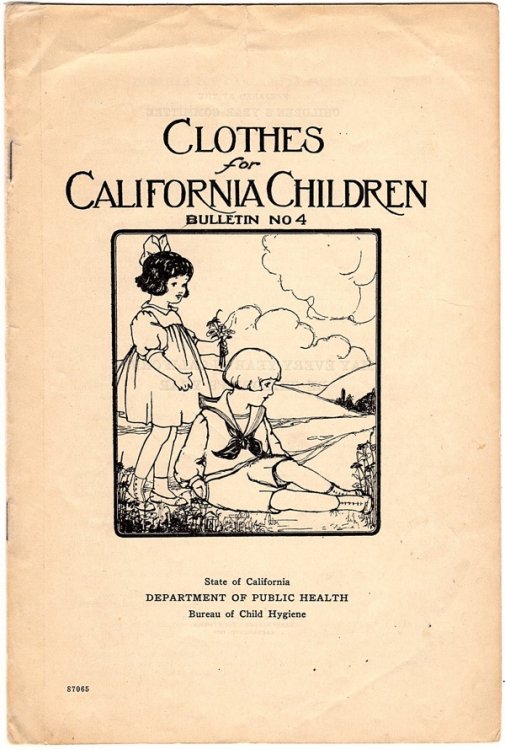 Image for CLOTHES FOR CALIFORNIA CHILDREN, BULLETIN NO. 4 CLOTHES FOR CALIFORNIA CHILDREN, BULLETIN NO. 4