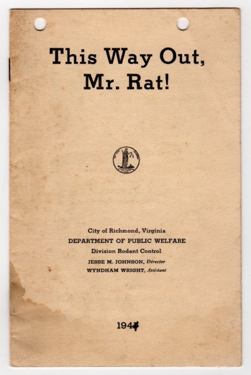 Image for THIS WAY OUT, MR. RAT! THIS WAY OUT, MR. RAT!