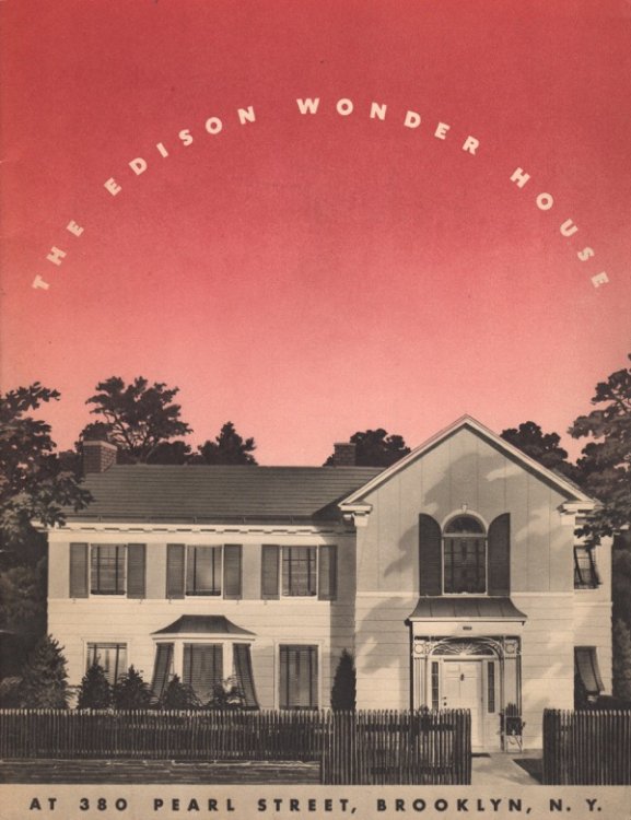 Image for THE EDISON WONDER HOUSE AT 380 PEARL STREET, BROOKLYN, NEW YORK THE EDISON WONDER HOUSE AT 380 PEARL STREET, BROOKLYN, NEW YORK
