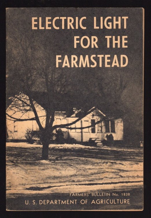 Image for ELECTRIC LIGHT FOR THE FARMSTEAD (FARMER'S BULLETIN NO. 1838) ELECTRIC LIGHT FOR THE FARMSTEAD (FARMER'S BULLETIN NO. 1838)
