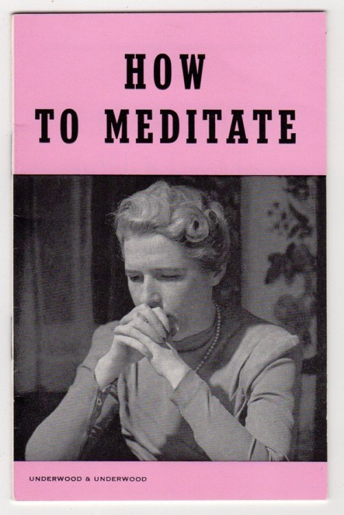 HOW TO MEDITATE (PAMPHLET NO. 241)