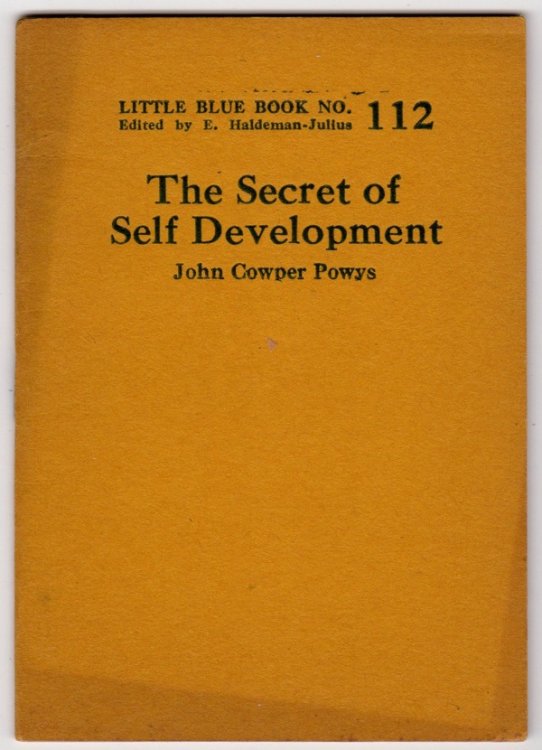 Image for THE SECRET OF SELF DEVELOPMENT (LITTLE BLUE BOOK, NO. 112) THE SECRET OF SELF DEVELOPMENT (LITTLE BLUE BOOK, NO. 112)