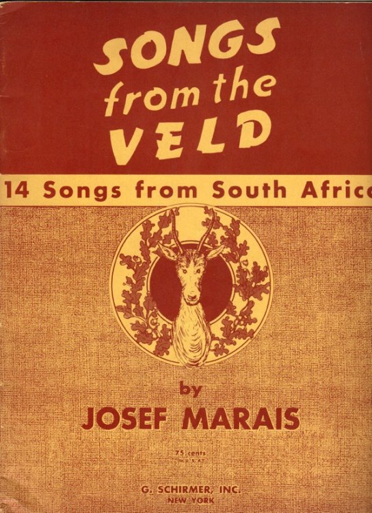 Image for SONGS FROM THE VELD: 14 SONGS FROM SOUTH AFRICA SONGS FROM THE VELD: 14 SONGS FROM SOUTH AFRICA