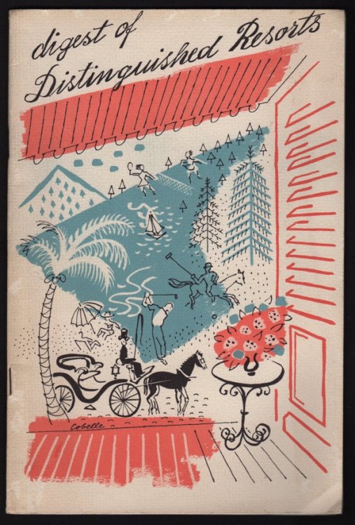 Image for A DIGEST OF DISTINGUISHED RESORTS, 1951-52 A DIGEST OF DISTINGUISHED RESORTS, 1951-52