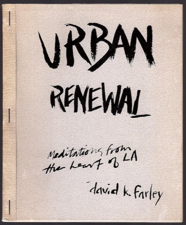 Image for URBAN RENEWAL: MEDITATIONS FROM THE HEART OF LA URBAN RENEWAL: MEDITATIONS FROM THE HEART OF LA