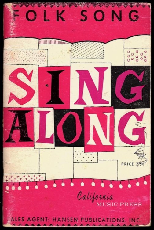Image for FOLK SONG SING ALONG FOLK SONG SING ALONG
