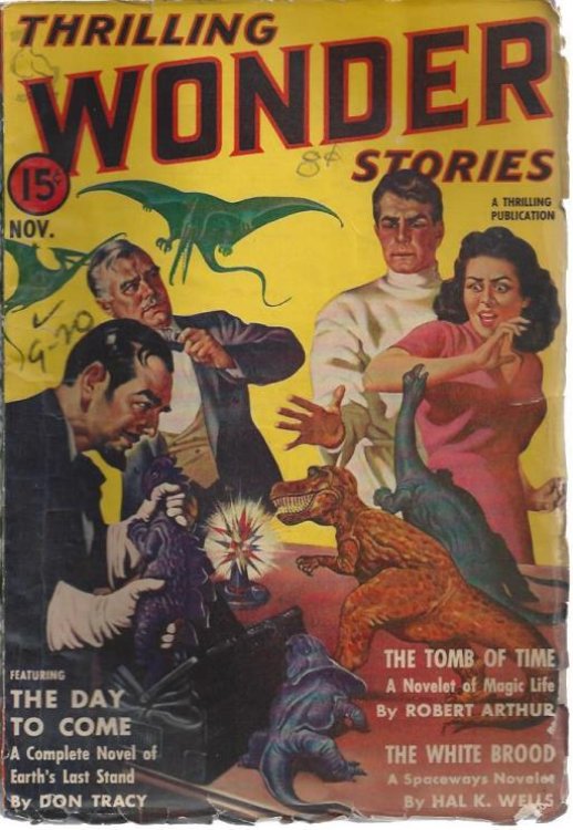 Image for Thrilling Wonder Stories, November 1940 Thrilling Wonder Stories, November 1940