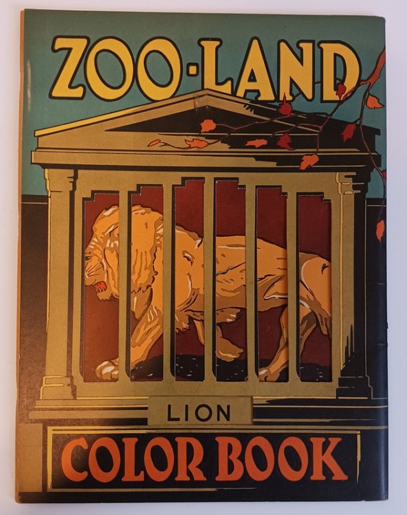 Zoo-Land Color Book, Animals In The Zoo