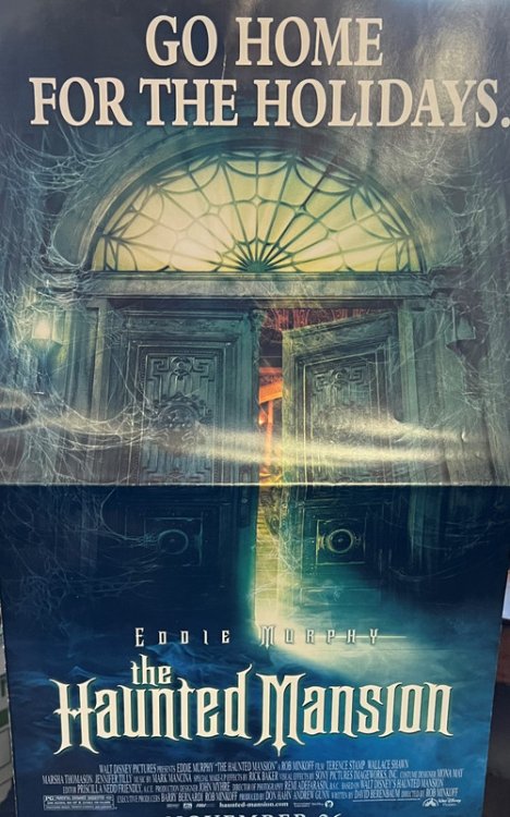 Image for The Haunted Mansion Advertisement Poster The Haunted Mansion Advertisement Poster