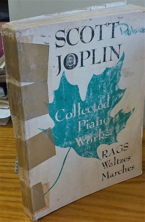 Image for SCOTT JOPLIN COLLECTED PIANO WORKS, Rags, Waltzes, Marches, edited by Vera Brodsky Lawrence. Editorial Consultant Richard Jackson. Introduction by Rudi Blesh. PAPERBACK COLLECTION OF PIANO MUSIC OF SCOTT JOPLIN (1868-1917), SCOTT JOPLIN COLLECTED PIANO WORKS, Rags, Waltzes, Marches, edited by Vera Brodsky Lawrence. Editorial Consultant Richard Jackson. Introduction by Rudi Blesh. PAPERBACK COLLECTION OF PIANO MUSIC OF SCOTT JOPLIN (1868-1917),