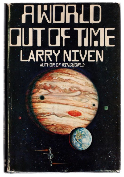 Image for A WORLD OUT OF TIME by Larry Niven. SIGNED BOOK CLUB EDITION. Jacket Illustration by Rick Sternback (sic) (RICK STERNBACH). New York: Holt. Rinehart and Winston, 1976. A WORLD OUT OF TIME by Larry Niven. SIGNED BOOK CLUB EDITION. Jacket Illustration by Rick Sternback (sic) (RICK STERNBACH). New York: Holt. Rinehart and Winston, 1976.