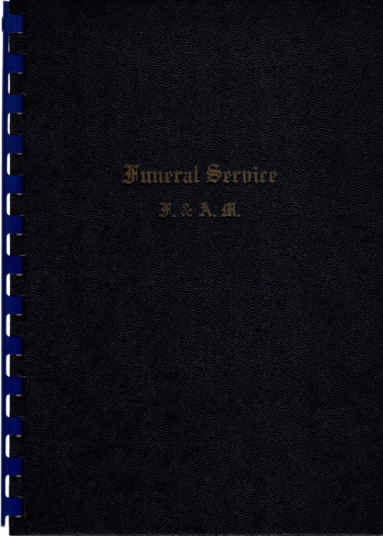 Image for The Funeral Service The Funeral Service