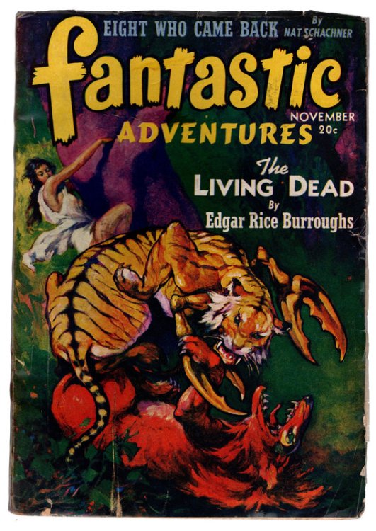 Image for FANTASTIC ADVENTURES NOVEMBER 1941 FANTASTIC ADVENTURES NOVEMBER 1941